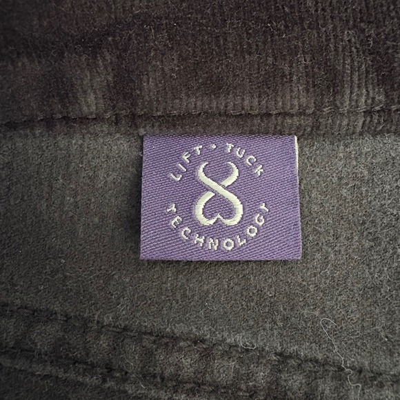 NYDJ Black Corduroy Straight Leg Pants Womens Size 12 Lift Tuck Technology - Picture 8 of 10